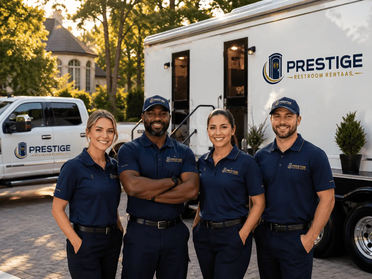 Trusted Luxury Portable Restrooms company in Smithville, OH